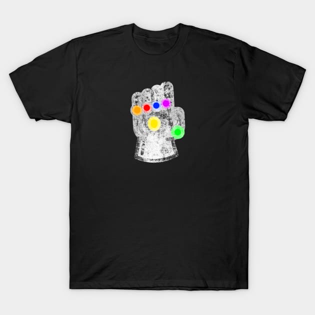 The Infinity Gauntle T-Shirt by happyantsstudio